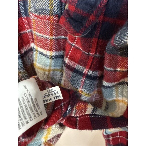 American Eagle Shirt Top Women’s XL Plaid Flannel Ahh Mazingly Soft Slim Fit - Picture 8 of 8